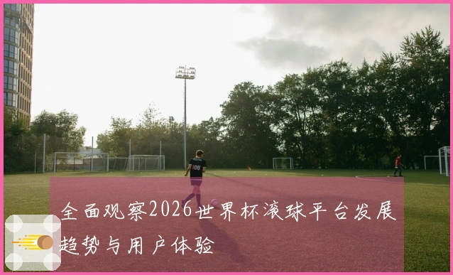 全面观察2026世界杯滚球平台发展趋势与用户体验